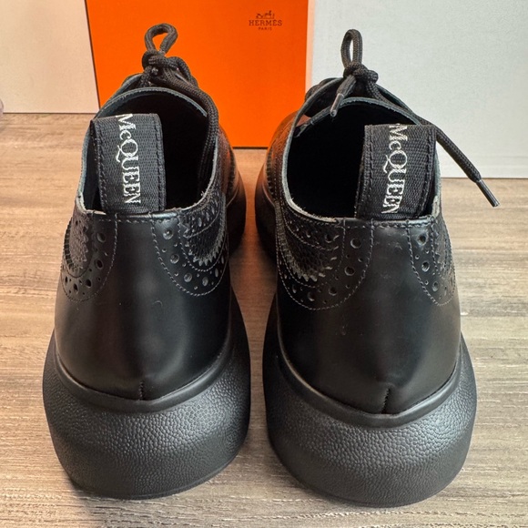 Alexander McQueen Hybrid Lace Brogue Platform Lace Sneaker size 43/US10 $690 - Picture 7 of 10